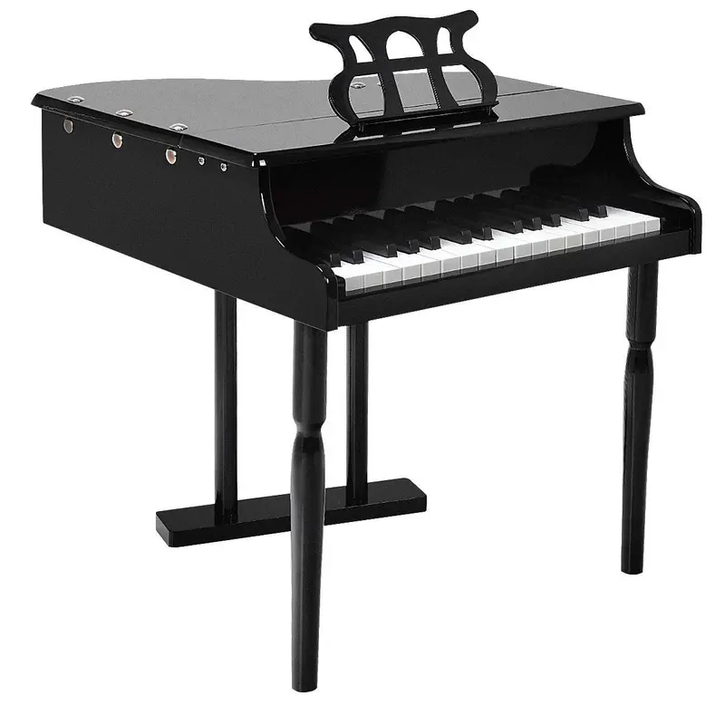 30-Key Wooden Toy Piano – Classic Children’s Grand Piano for Early Music Learning