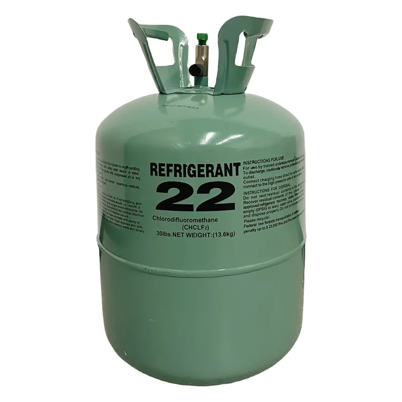 30 lb R22 Refrigerant Gas Cylinder for HVAC Systems