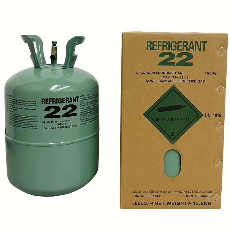 30 lb R22 Refrigerant Gas Cylinder for HVAC Systems