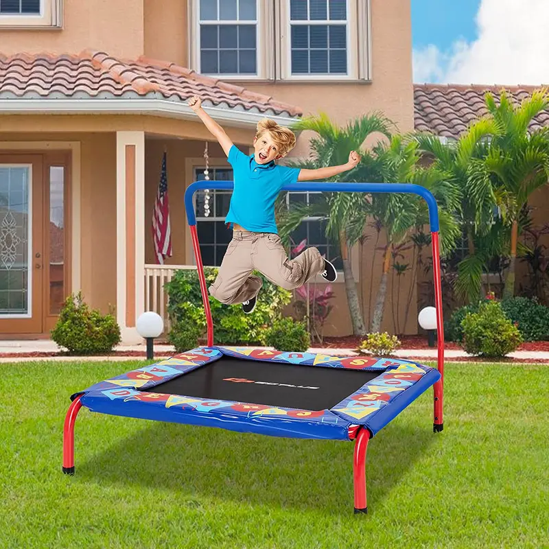 36-Inch Square Toddler Trampoline – Heavy-Duty Mini Trampoline with 330 lb Capacity 2