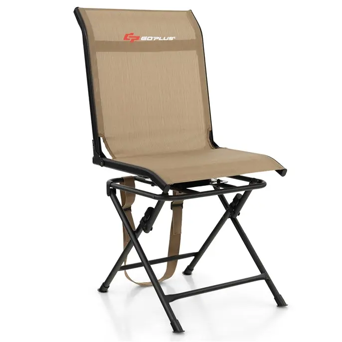 360° Swivel Hunting Blind Chair with Portable Carry Strap