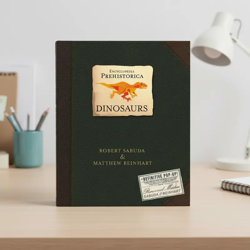 3D Pop-Up Dinosaur Book – Interactive Illustrated Children’s Storybook