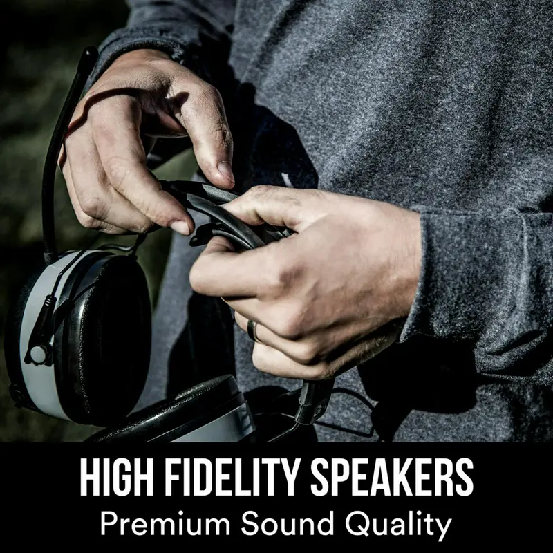 3M WorkTunes Connect Hearing Protection – Bluetooth AM/FM Radio Headset