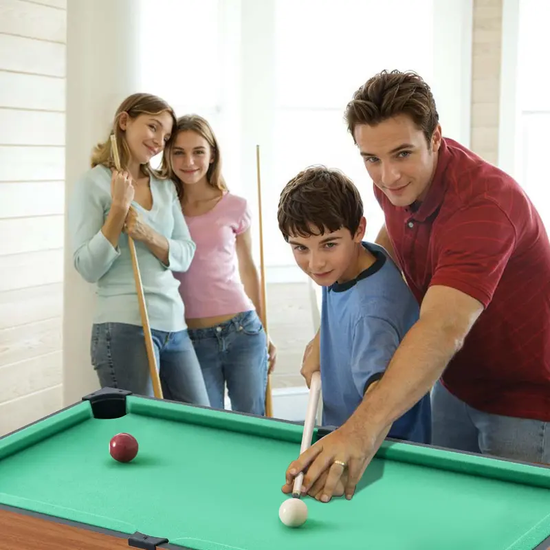 4-in-1 Multi-Game Table – Convertible Recreation Center Featuring Pool, Billiards, Air Hockey & Table Tennis