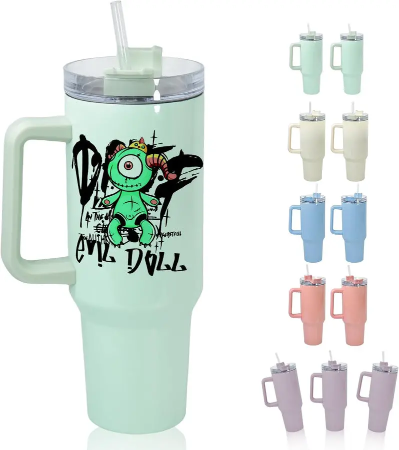 40-Ounce Sublimation Tumbler – Double-Walled Glass for Custom Printing