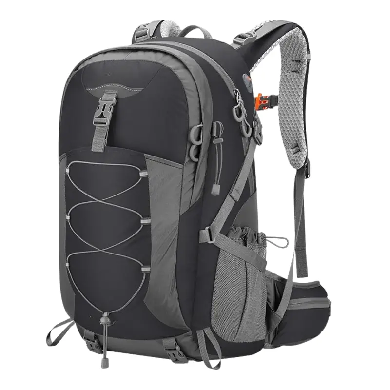 40L Weather-Resistant Hiking Backpack with Rain Cover & Multi-Compartment Design 2
