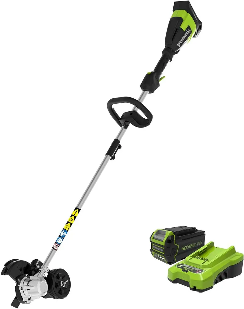 40V 8" Brushless Edger Kit – Includes 4.0Ah USB-C Battery & Fast Charger