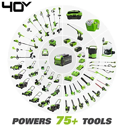 40V Brushless Cordless Chainsaw – 16" Bar, High-Torque Cutting for Yard & Farm Use