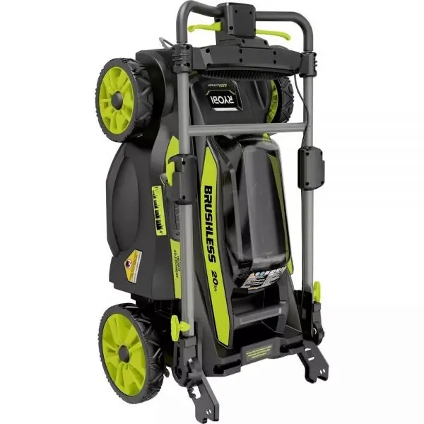40V Brushless Self-Propelled Lawn Mower Kit with String Trimmer & Leaf Blower – Includes 2 Batteries and 2 Chargers
