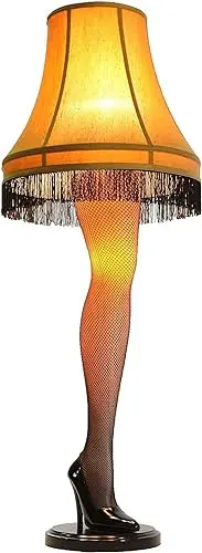 45-Inch Deluxe Multicolor LED Christmas Leg Lamp — Retro-Inspired Tabletop Decoration