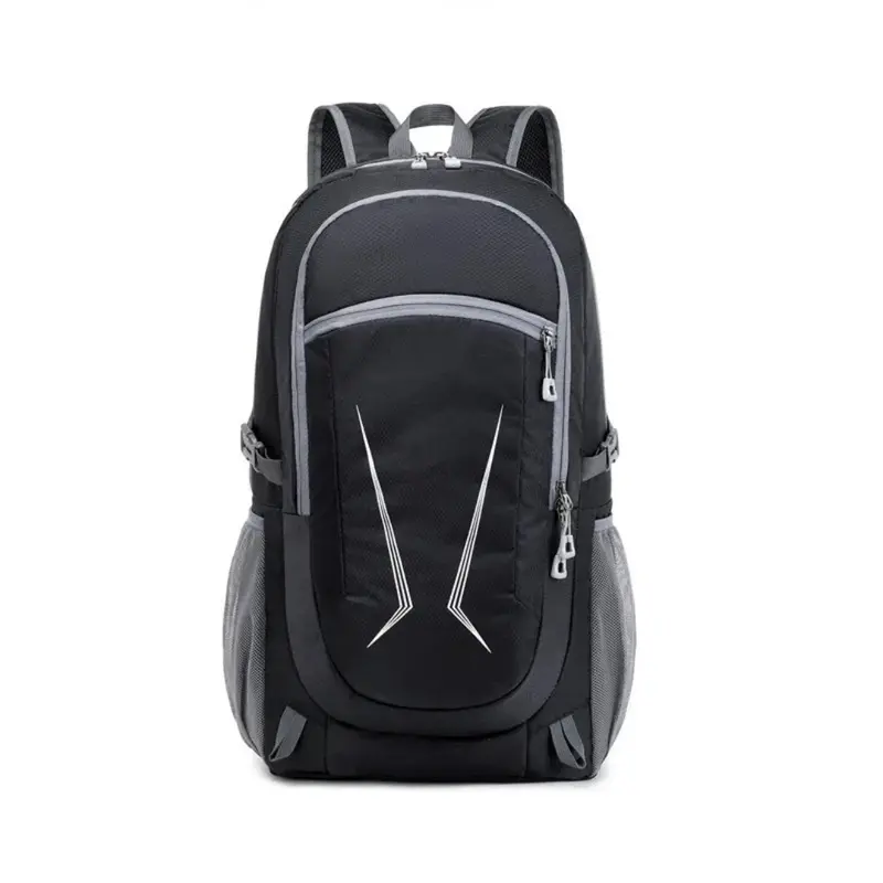 45-Liter Water-Resistant Hiking Backpack with Organized Compartments and Foldable Design