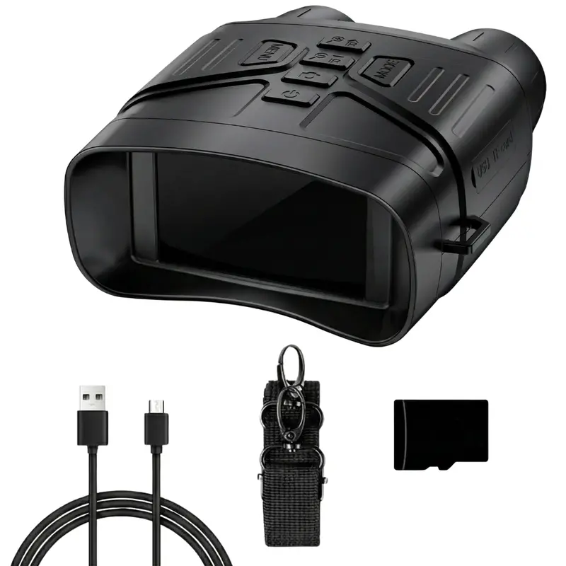 4K Digital Night Vision Goggles Featuring 3-Inch Display & Long-Lasting Battery