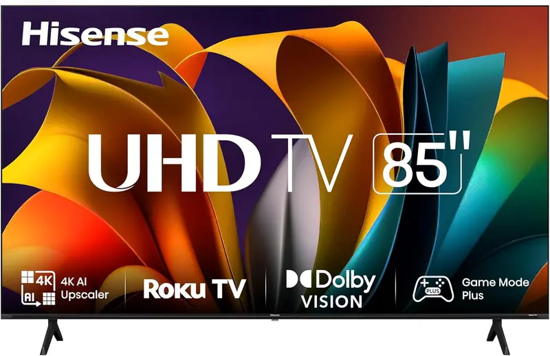 4K HDR Roku Smart TV – Ultra-High-Definition LED Display with Built-In Streaming Platform