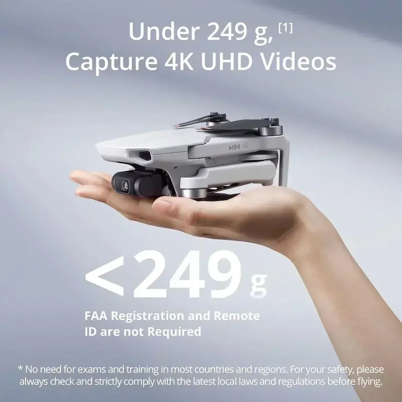 4K Ultra HD Mini Drone for Adults – 10km FPV Transmission & Foldable Design