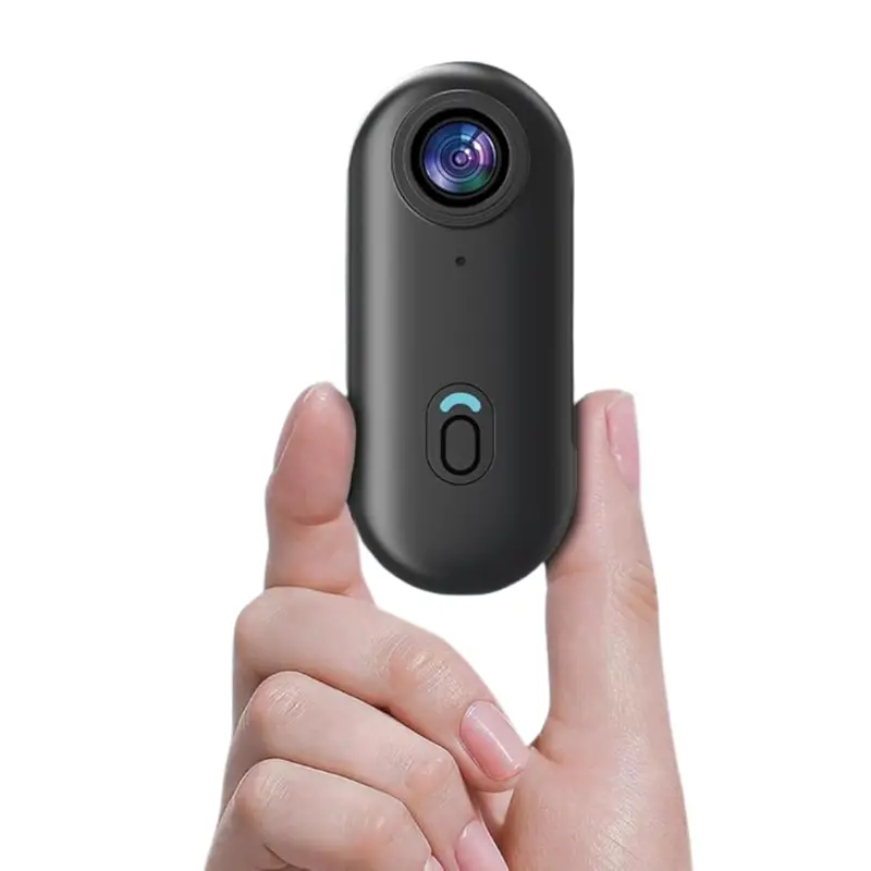 4K Waterproof Thumb-Mount Action Camera with 128GB Storage & POV Design