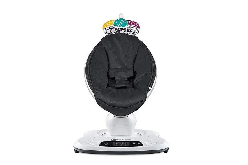 4moms mamaRoo 4 Baby Swing – Bluetooth-Enabled Multi-Motion Rocker with 5 Soothing Patterns 2