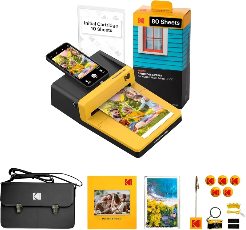 4PASS Instant Photo Printer – Compact 4×6” Thermal Print Device with Wireless Connectivity