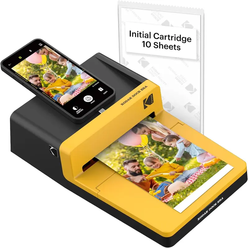 4PASS Instant Photo Printer – Compact 4×6” Thermal Print Device with Wireless Connectivity 4