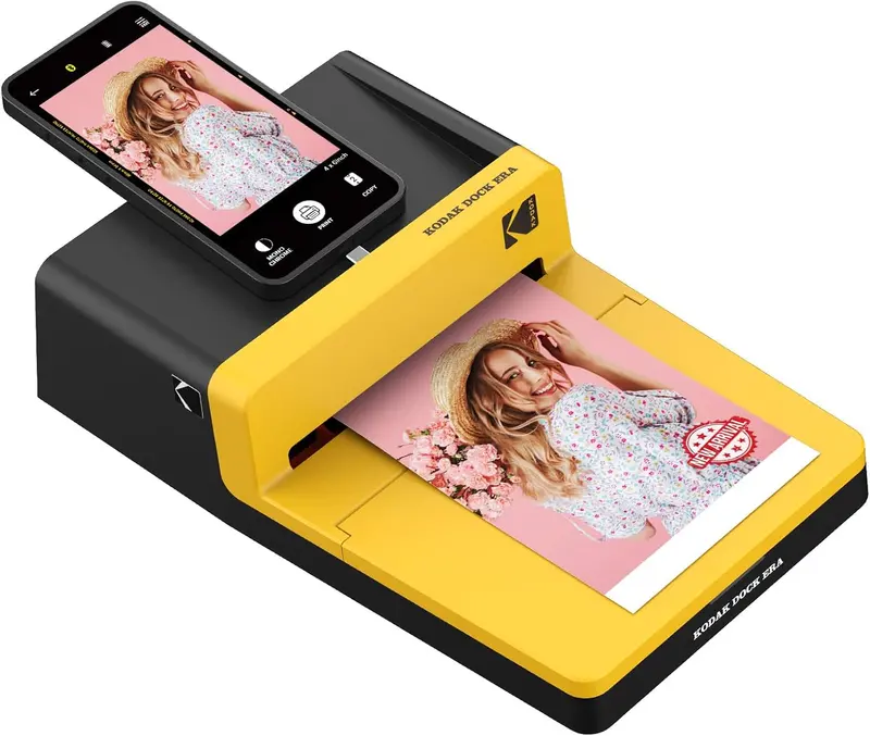 4PASS Instant Photo Printer – Compact 4×6” Thermal Print Device with Wireless Connectivity