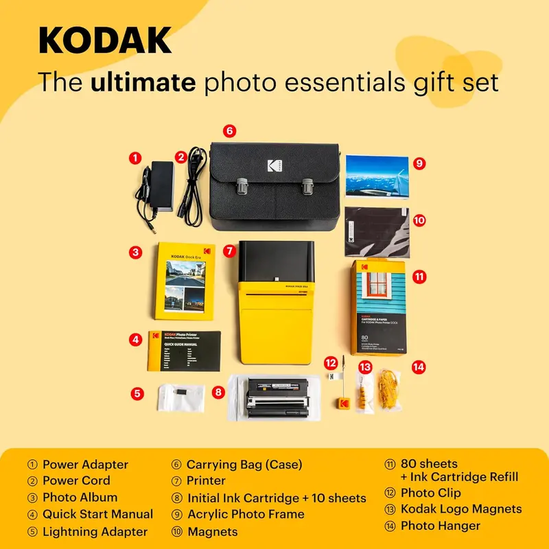 4PASS Instant Photo Printer – Compact 4×6” Thermal Print Device with Wireless Connectivity