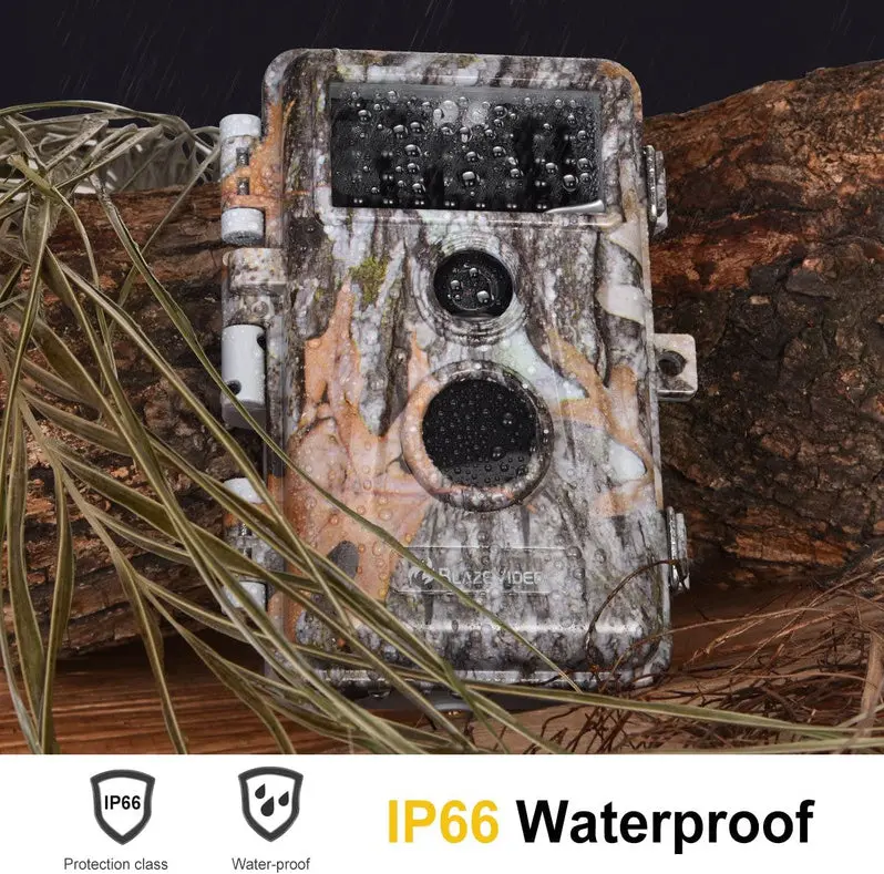 5-Pack 16MP Trail Cameras – Full HD Wildlife Hunting Cameras with Night Vision & Time-Lapse