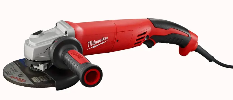 5" Small Angle Grinder – 13 Amp Trigger-Grip Model with Lock-On Switch (6124-30)