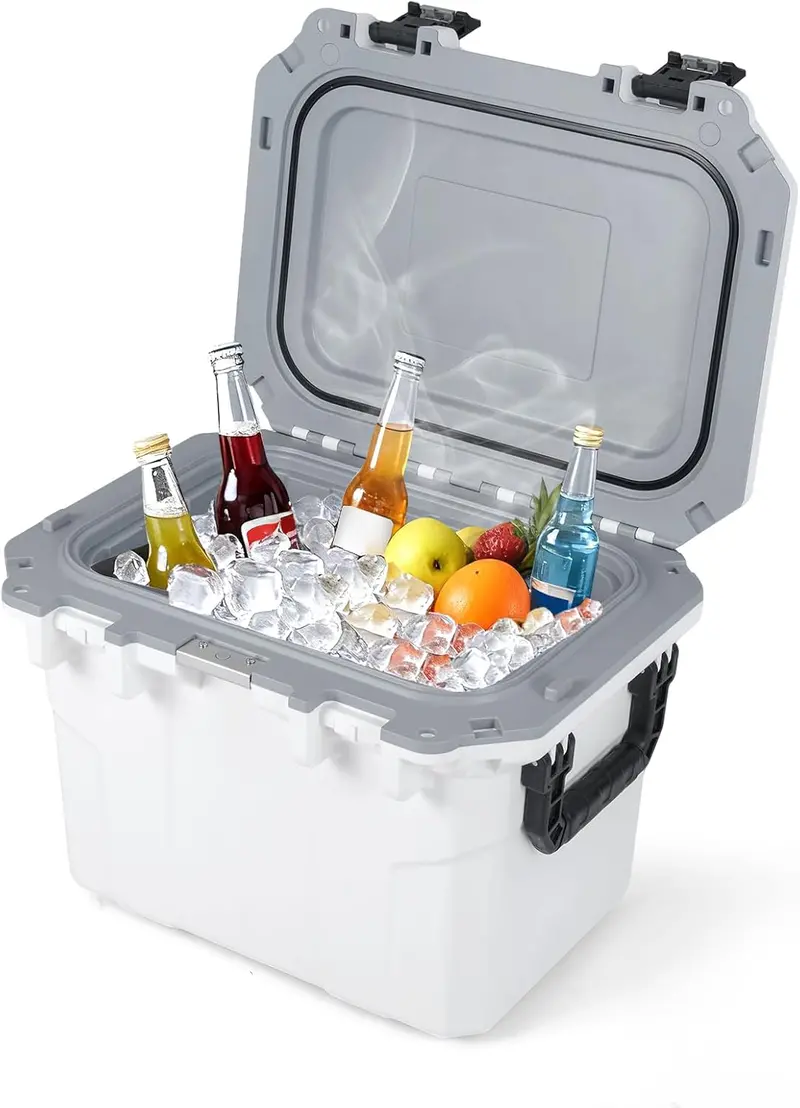53-Quart Ultra-Lightweight Injection-Molded Cooler with Ergonomic Handles & Bottle Opener 2