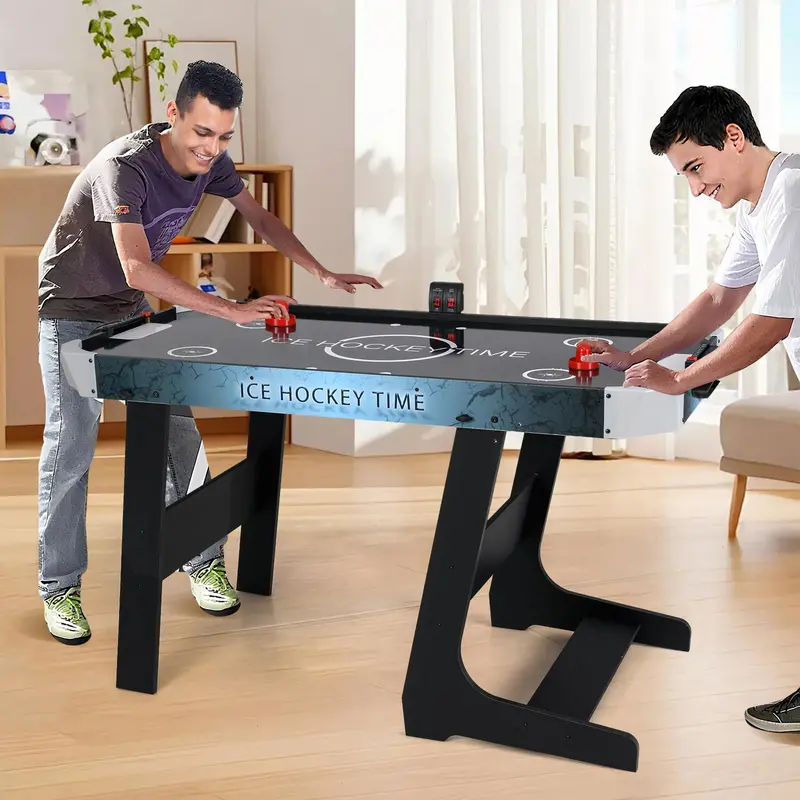 56-Inch Air Hockey Table – Arcade-Style Game with Digital LED Scoreboard 2
