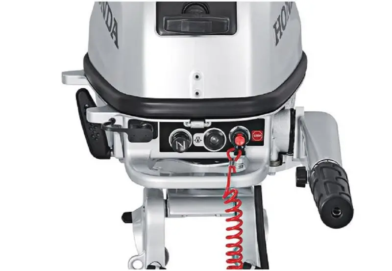 5HP Outboard Motor with Tiller Control – 20-Inch Shaft, Compact Marine Propulsion