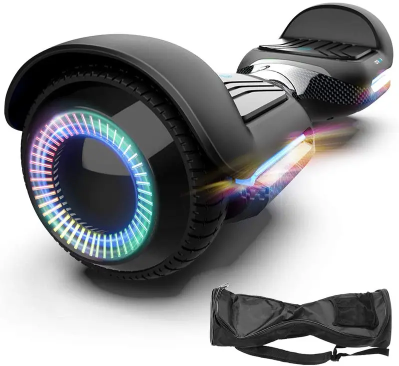 6.5-Inch Smart Self-Balancing Scooter with Bluetooth Speaker and UL 2272 Certification