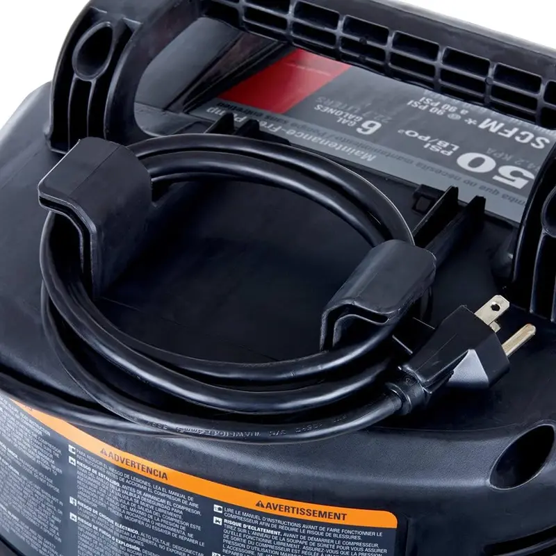 6-Gallon Oil-Free Pancake Air Compressor – Compact & Quiet for Home and Light Duty Use 2