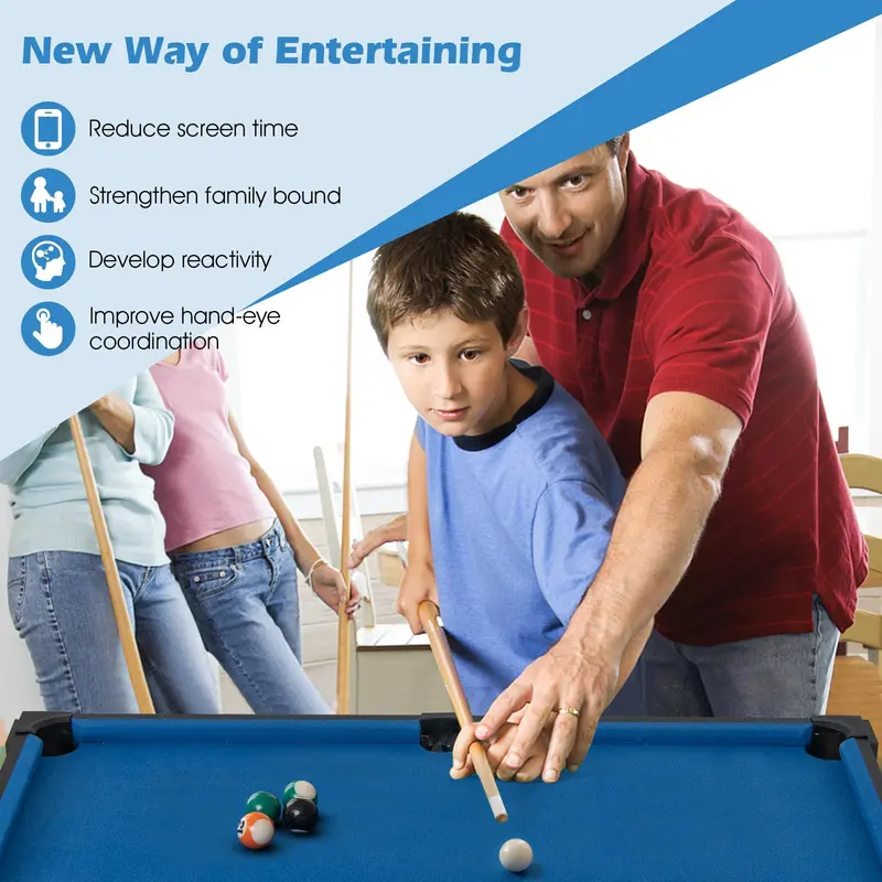 6-in-1 Multi-Sport Game Table – Combines Basketball, Billiards, Ping Pong, Hockey, Shuffleboard & Bowling