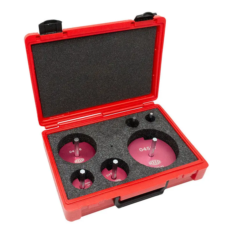 6-Piece PPR Pipe Fitting Reamer Kit – Precision Plastic Pipe Deburring Tool Set with Storage Case