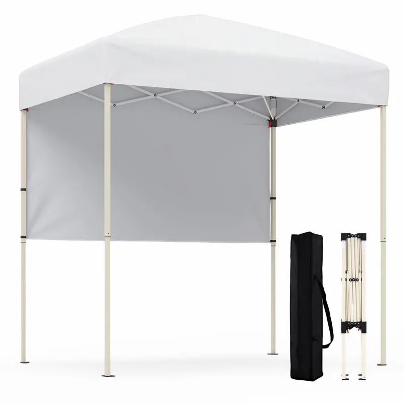 6 x 4-Foot Pop-Up Canopy – UPF 50+ Sun-Shade Tent with Quick-Setup Design & Half Sidewall
