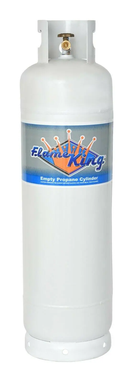 60-LB Refillable Steel Propane Tank – LPG Cylinder with POL Valve, DOT-Certified