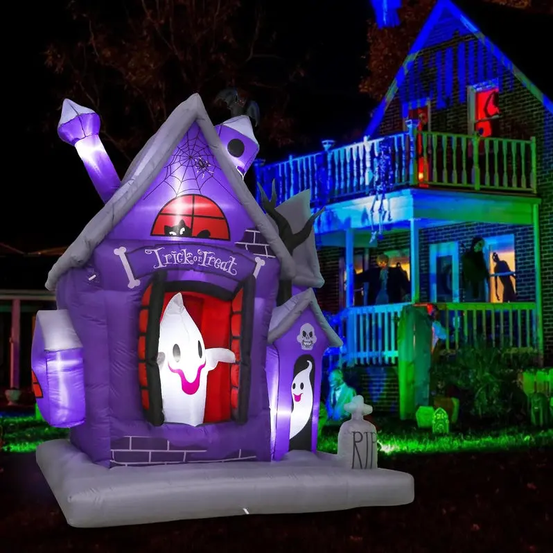 7-Foot Inflatable Halloween Yard Decoration – Animated Outdoor Figure