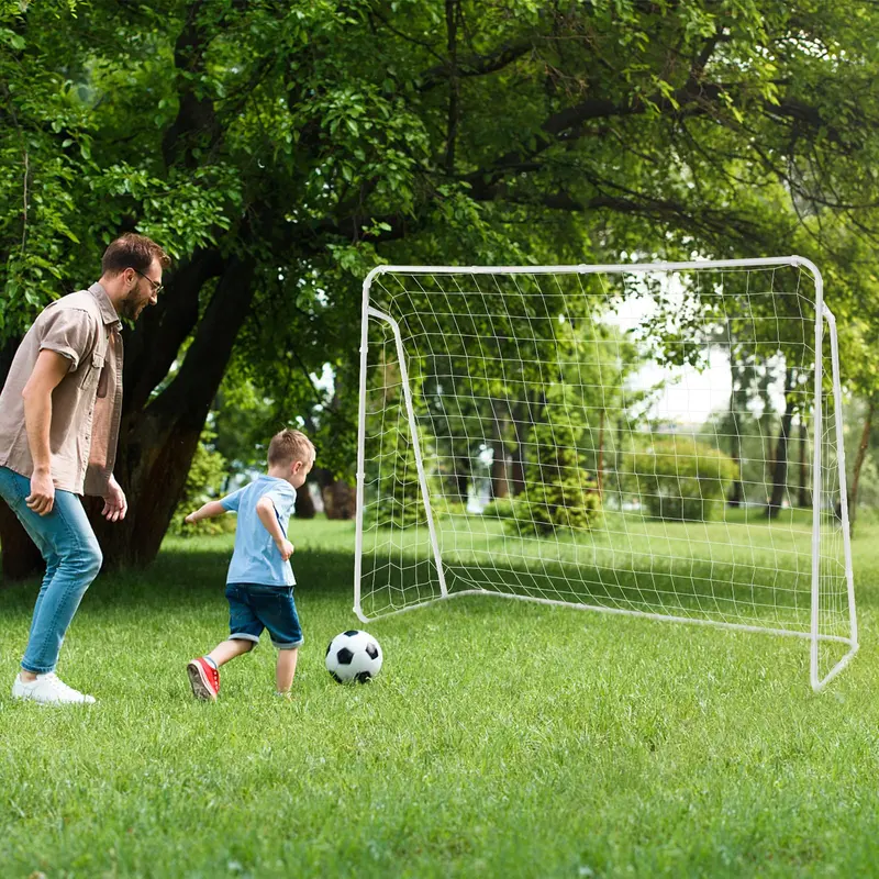 7 ft x 5 ft Backyard Soccer Goal with Durable Steel Frame & Weather-Resistant Net