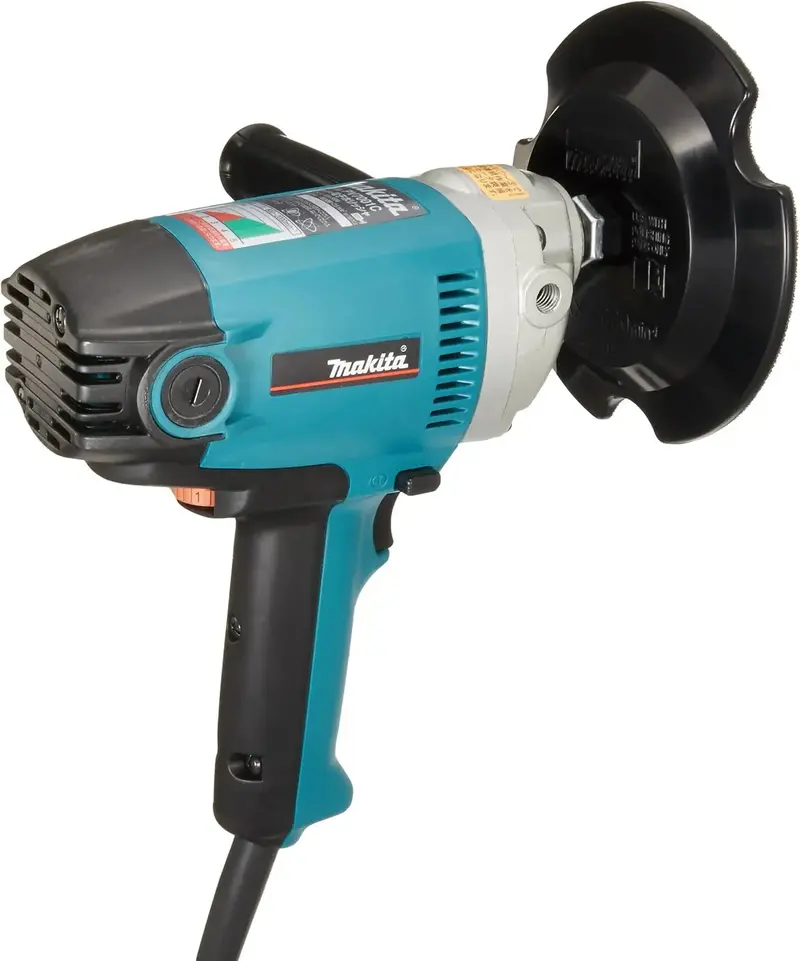 7-Inch Vertical Polisher – Corded Angle Grinder Alternative for Detailing and Surface Finishing (Blue) 2