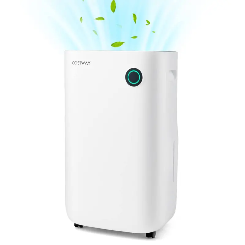 73-Pint Quiet Dehumidifier for Large Areas up to 4500 Sq. Ft – Auto Shut-Off & Large Tank