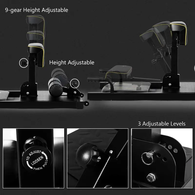8-in-1 Deep Squat Machine – Functional Sissy Squat & Core Training Equipment