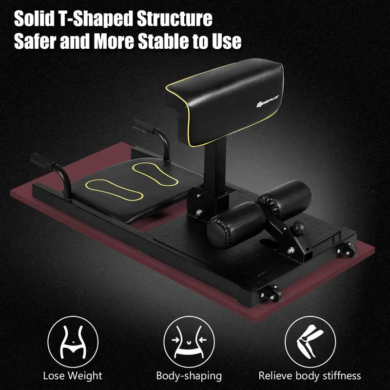 8-in-1 Deep Squat Machine – Functional Sissy Squat & Core Training Equipment