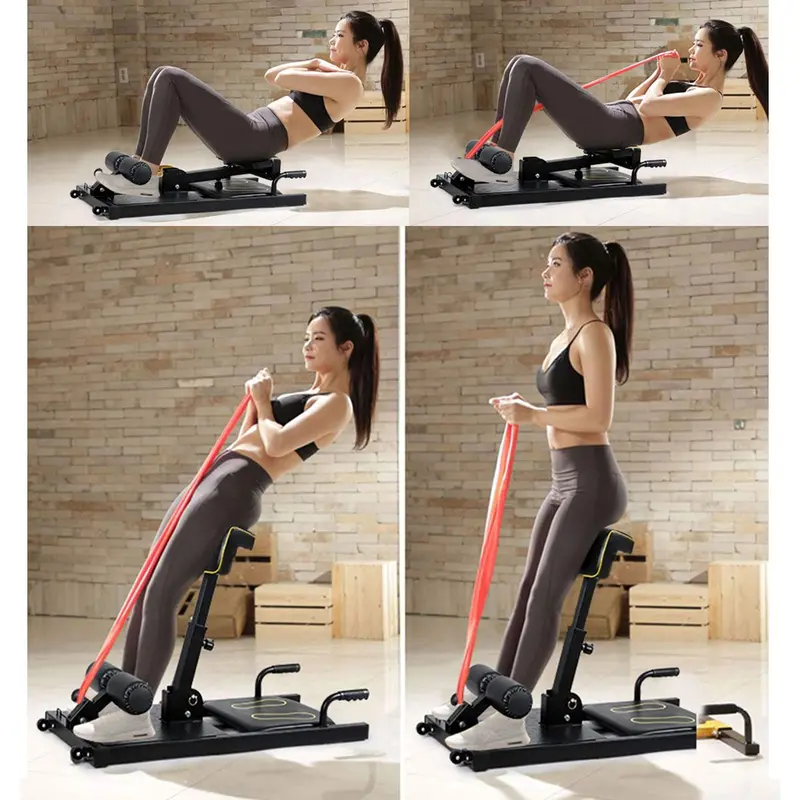 8-in-1 Deep Squat Machine – Functional Sissy Squat & Core Training Equipment