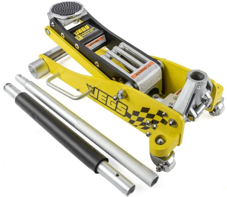 80077 Professional Low-Profile Floor Jack – 3-Ton Aluminum Construction, Compact Design