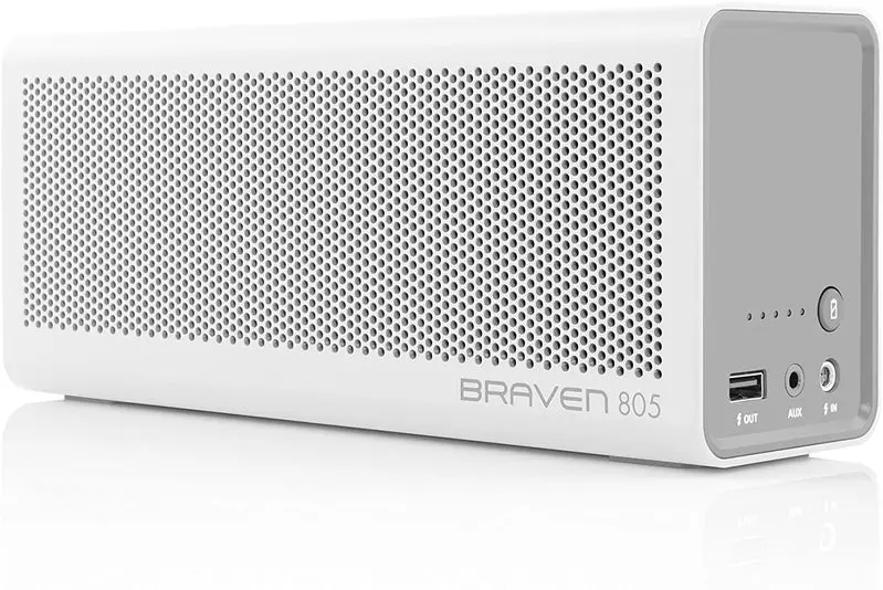 805 Portable Bluetooth Speaker with 18-Hour Battery Life & 4400mAh Power Bank Function