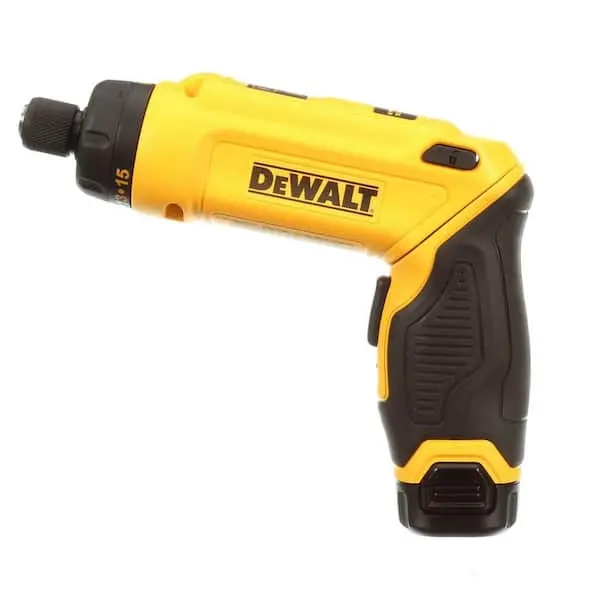 8V MAX Cordless Gyroscopic Screwdriver – Ergonomic Handle, Dual 1.0Ah Batteries, Charger & Carry Bag