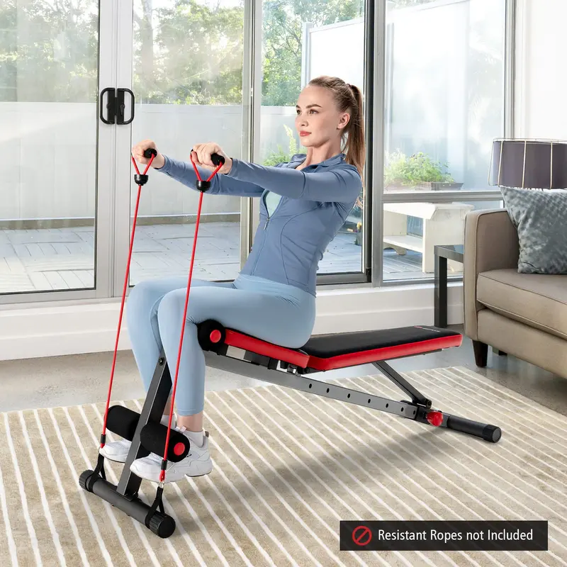 9-Position Adjustable Weight Bench for Strength Training 2