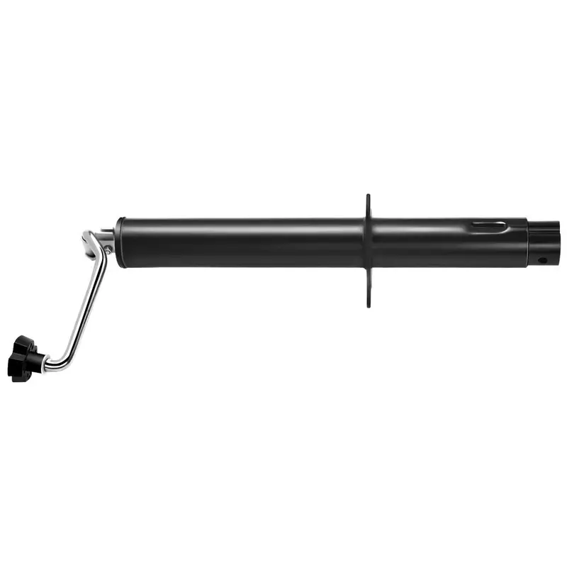 A-Frame RV Tongue Jack – 5,000-Lb Capacity Drop-Top Wind-Up Trailer Lift (Black)