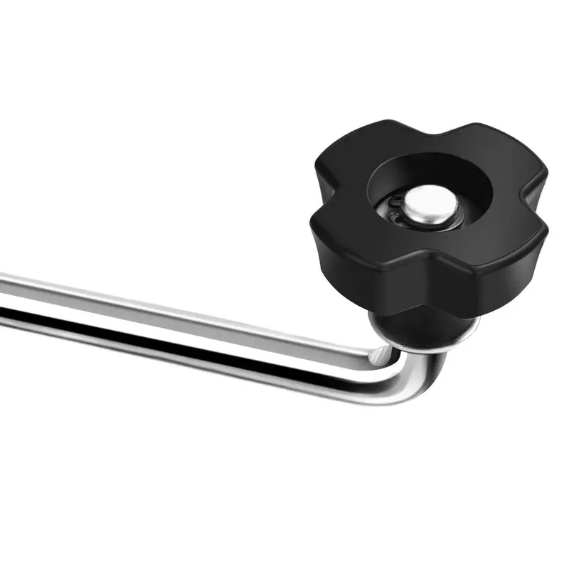 A-Frame RV Tongue Jack – 5,000-Lb Capacity Drop-Top Wind-Up Trailer Lift (Black)