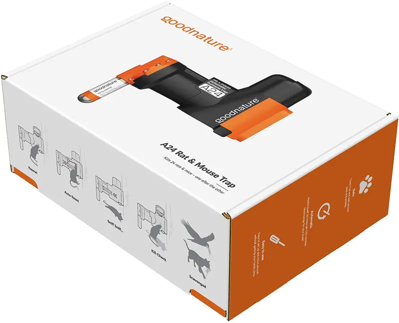A24 Humane Rodent Trap Kit – Reusable, Non-Toxic, Counter-Free Pest Control System for Mice and Rats