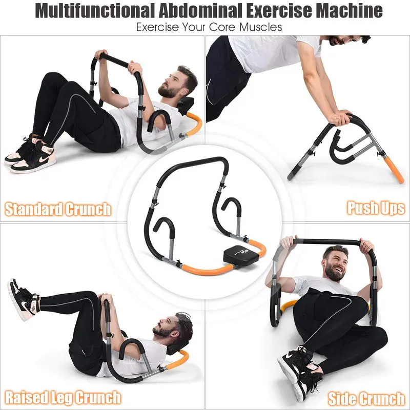 Ab Crunch Fitness Trainer – Compact Core Exercise Equipment